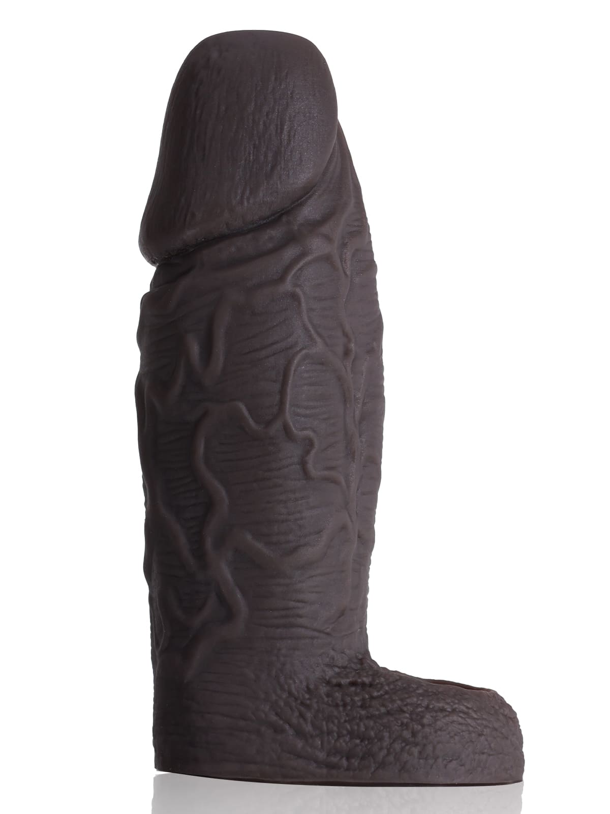 Luke 6.3" x 2.2" Black Fat Cock Sleeve