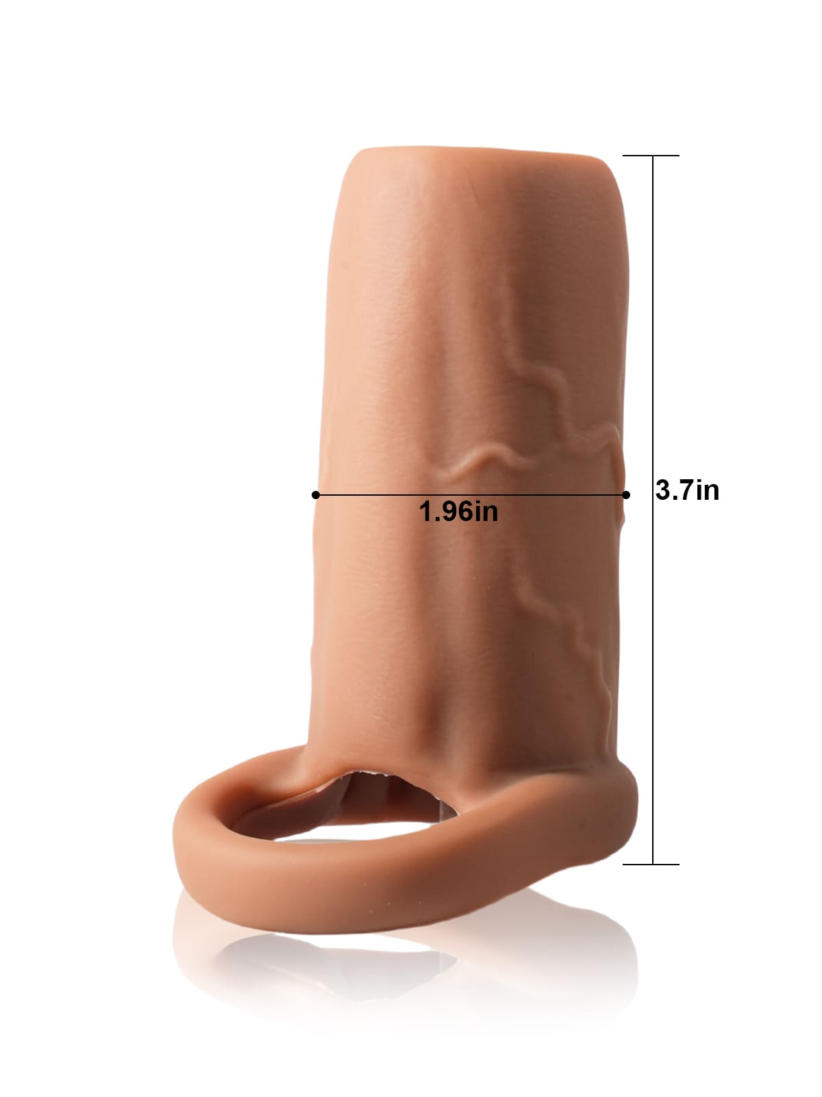 Maui 3.7” x 2”  Silicone Penis Girth Sleeve