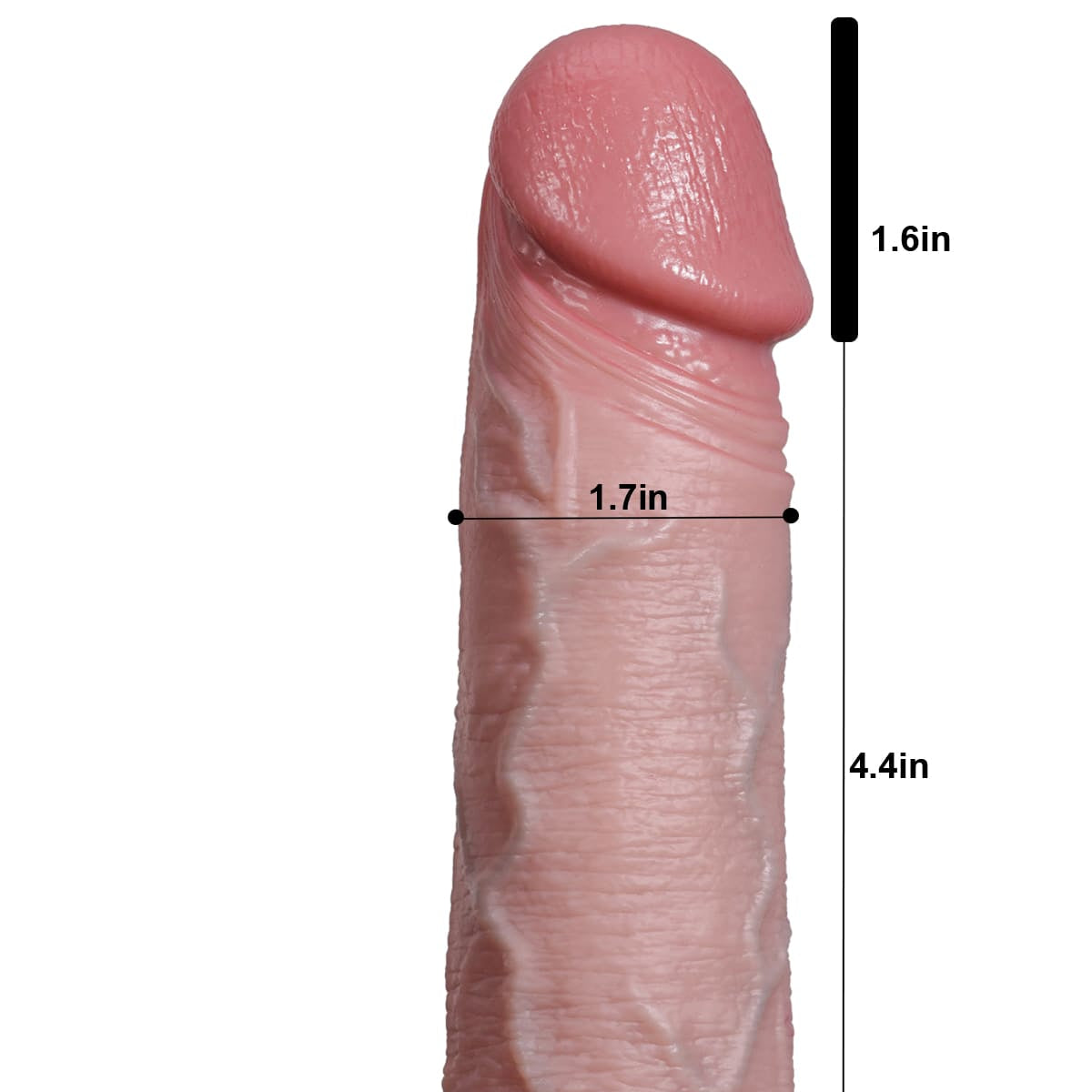 Andrew 6.7” x 2” Most Realistic Extender Sleeve